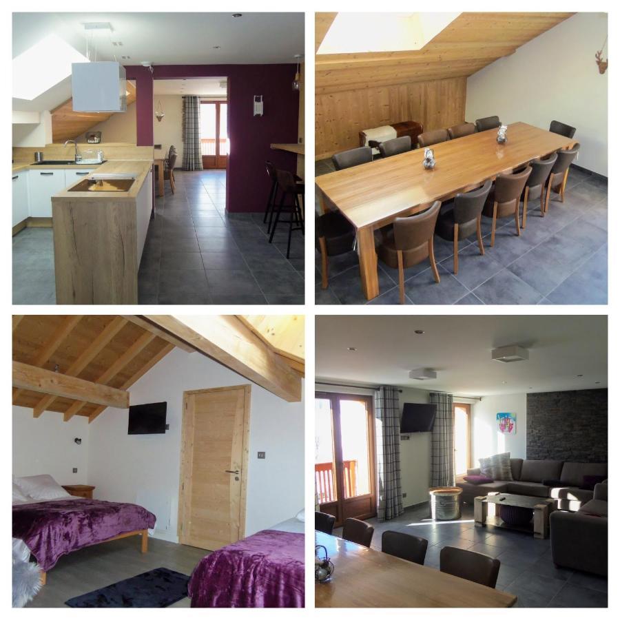 Chalet Beausoleil 4 Etoiles - Prestige - Au Pied Du Col De La Croix De Fer سا سورلا دارْف المظهر الخارجي الصورة