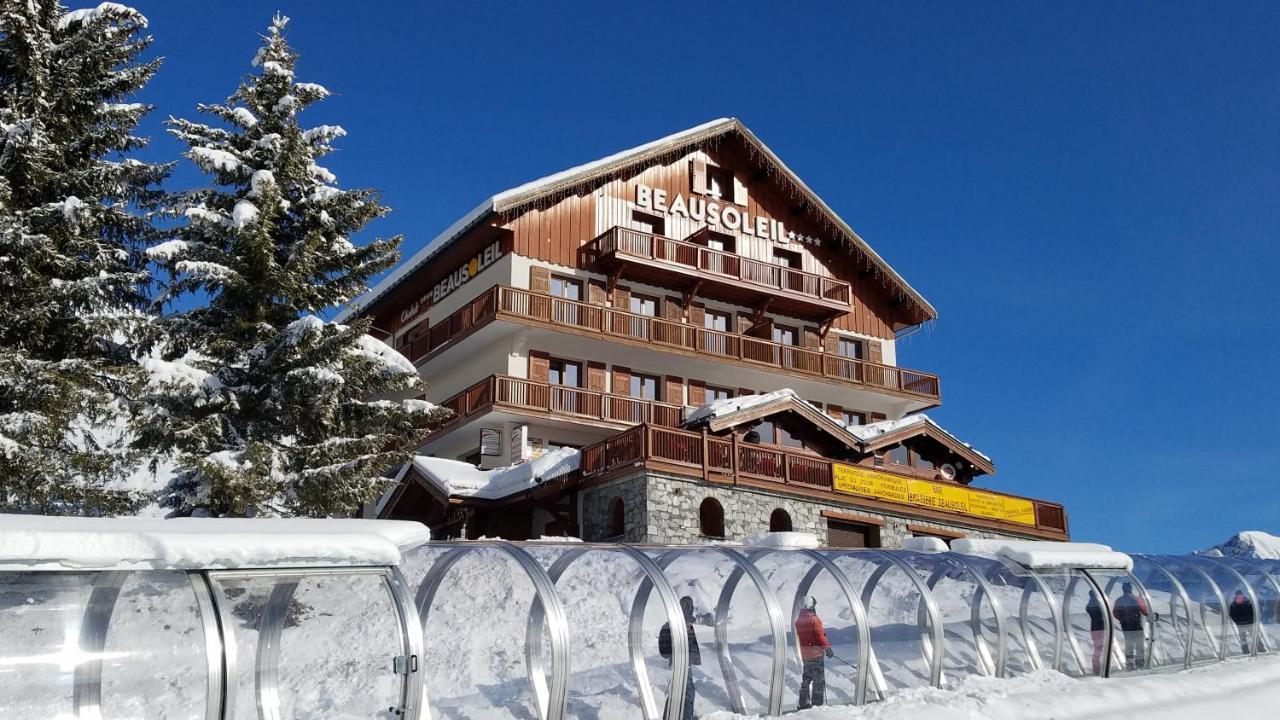 Chalet Beausoleil 4 Etoiles - Prestige - Au Pied Du Col De La Croix De Fer سا سورلا دارْف المظهر الخارجي الصورة