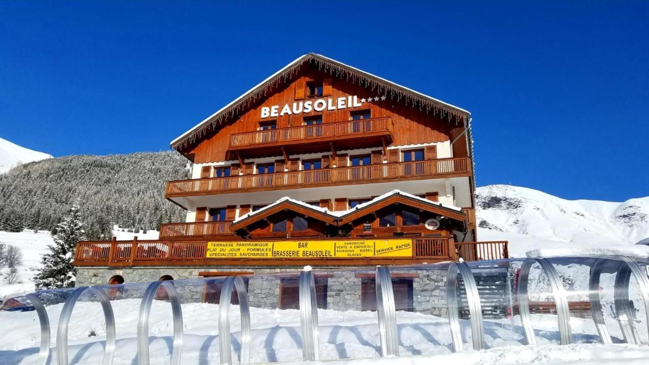 Chalet Beausoleil 4 Etoiles - Prestige - Au Pied Du Col De La Croix De Fer سا سورلا دارْف المظهر الخارجي الصورة