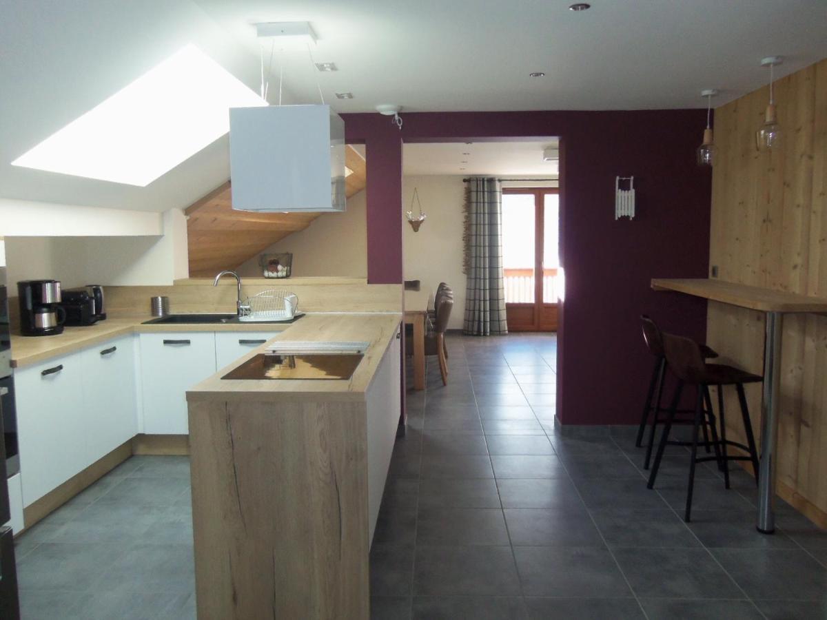 Chalet Beausoleil 4 Etoiles - Prestige - Au Pied Du Col De La Croix De Fer سا سورلا دارْف المظهر الخارجي الصورة