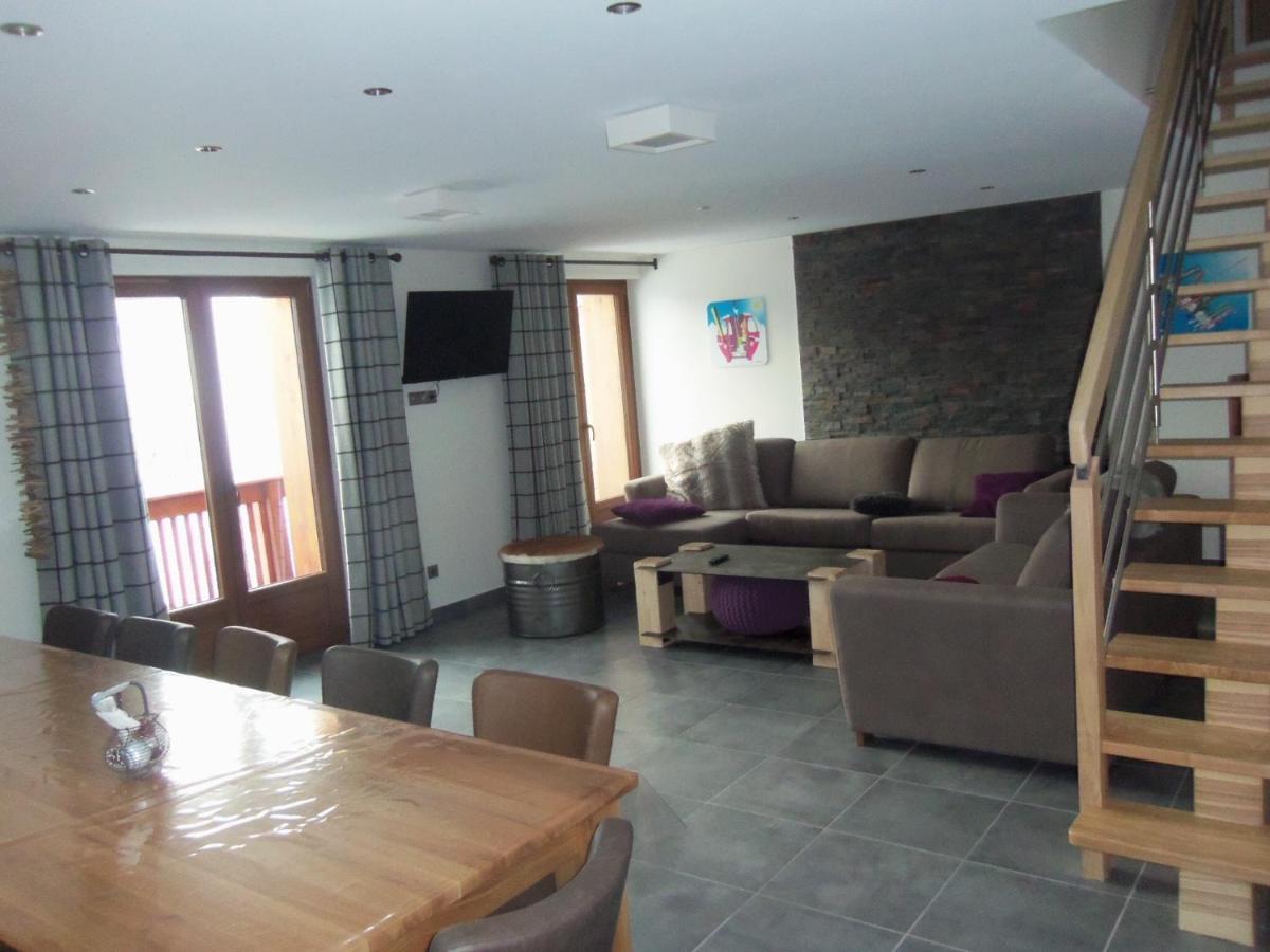 Chalet Beausoleil 4 Etoiles - Prestige - Au Pied Du Col De La Croix De Fer سا سورلا دارْف المظهر الخارجي الصورة
