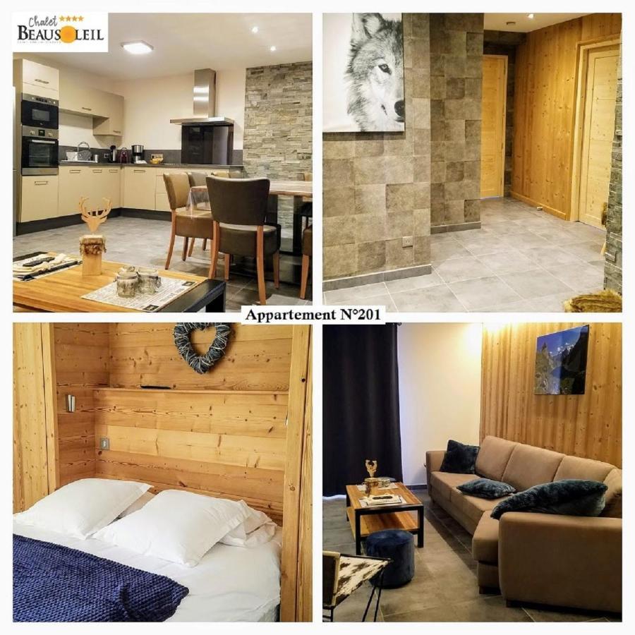 Chalet Beausoleil 4 Etoiles - Prestige - Au Pied Du Col De La Croix De Fer سا سورلا دارْف المظهر الخارجي الصورة