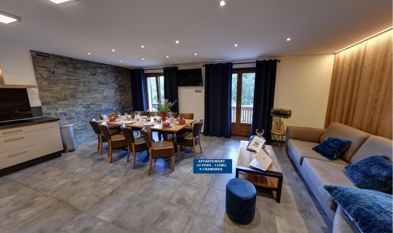 Chalet Beausoleil 4 Etoiles - Prestige - Au Pied Du Col De La Croix De Fer سا سورلا دارْف المظهر الخارجي الصورة